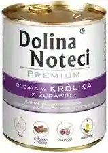 DOLINA NOTECI PREMIUM- RICH IN RABBIT AND CRANBERRY- WET FOOD FOR ADULT DOGS- 800 gr CANS
