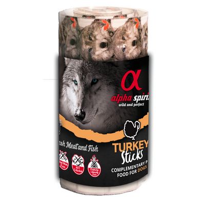 Alpha Spirit- TURKEY- Dog Treat Bar String (Includes 16 Bars)