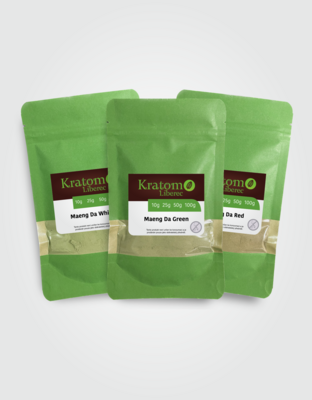 Kratom Maeng Da color pack
