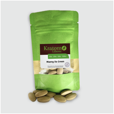 Kratom Maeng Da Green - tablety