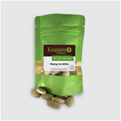 Kratom Maeng Da White - tablety
