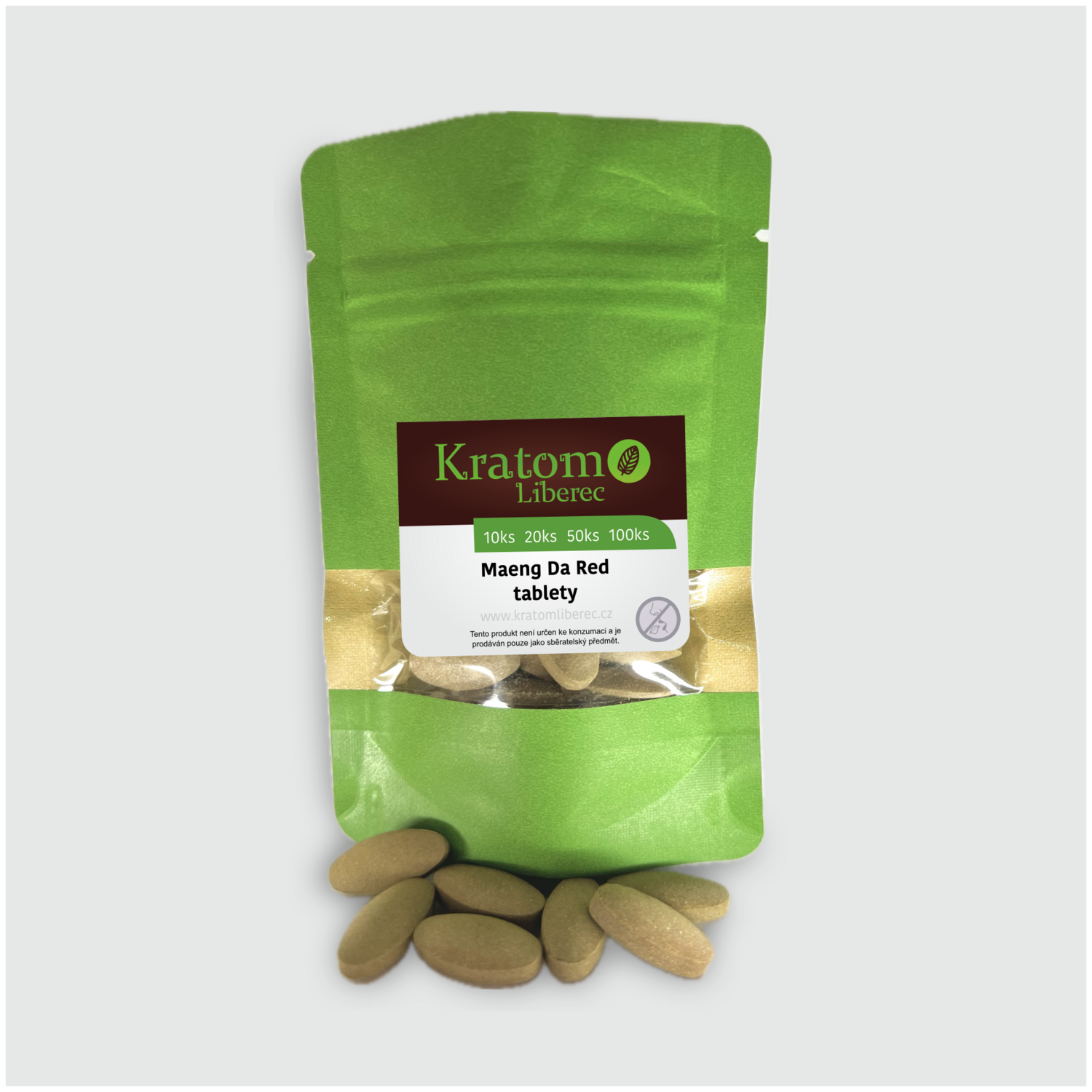 Kratom Maeng Da Red - tablety
