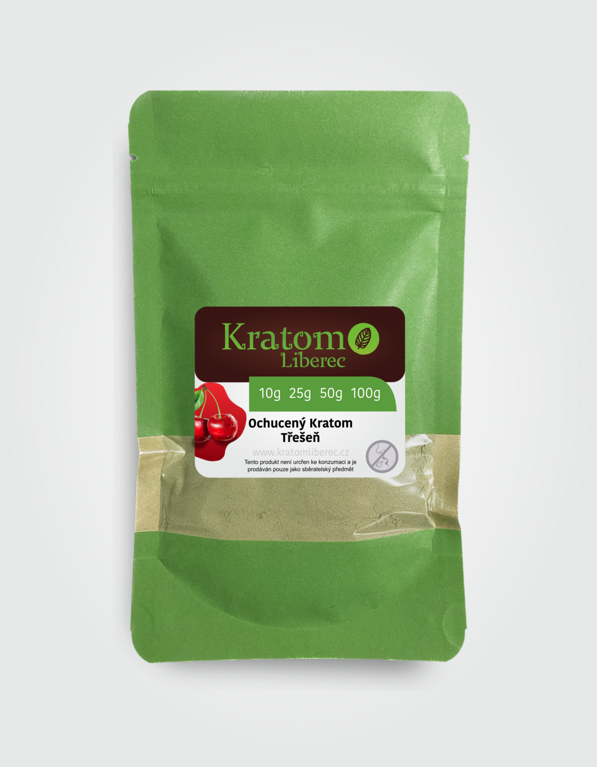 Kratom ochucený - třešeň