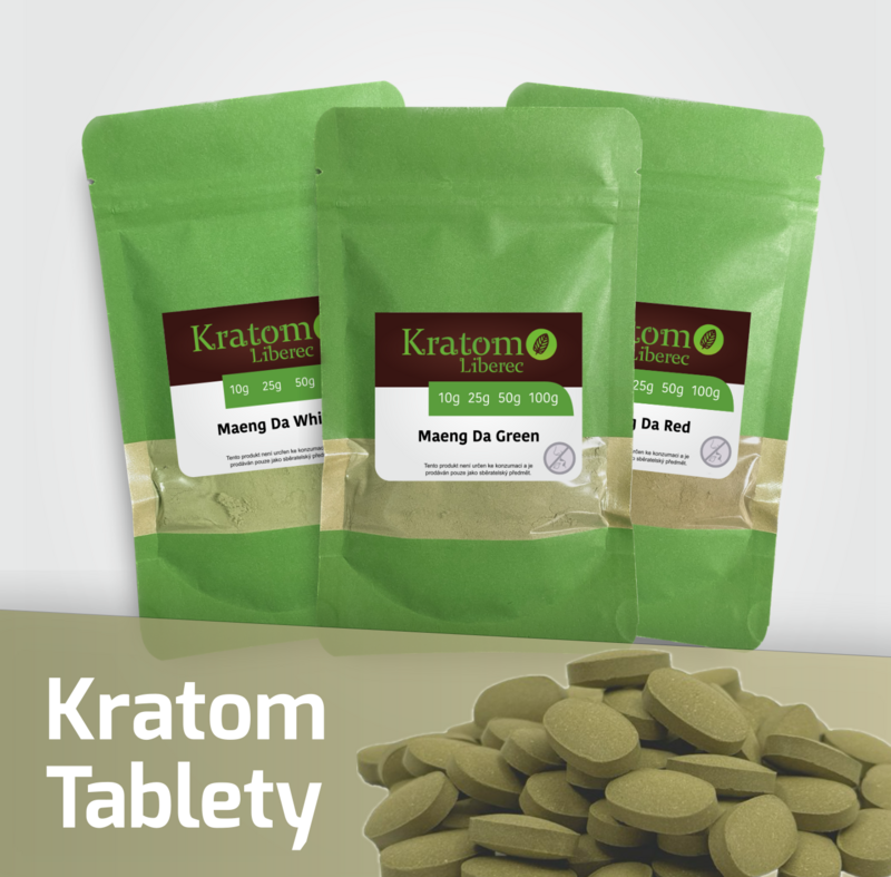 Kratom tablety