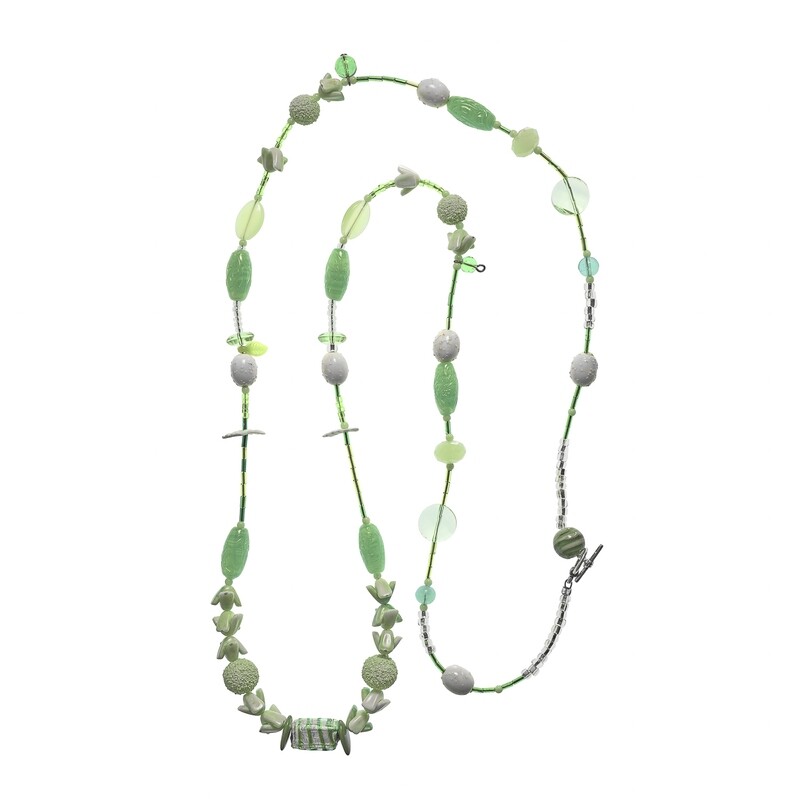 Collier vert d'eau