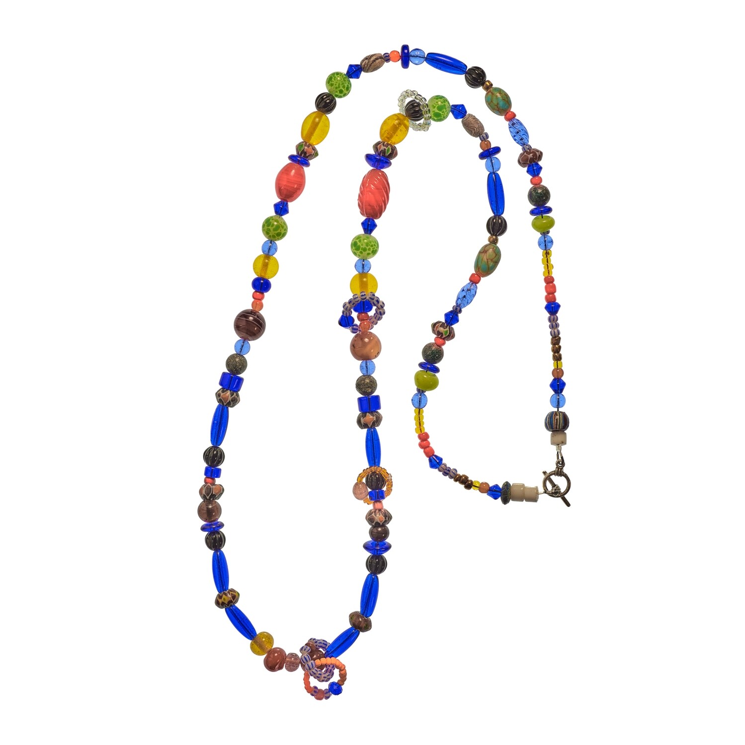Collier bleu