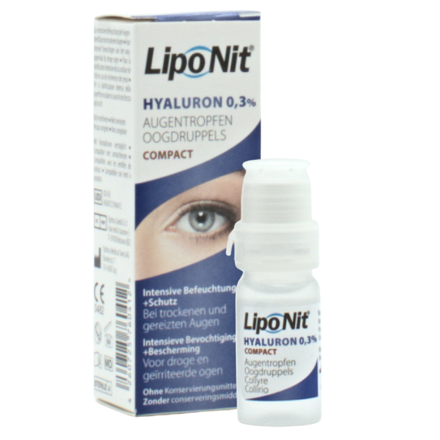 Lipo Nit® Gel-Augentropfen 0,3%, compact gereizte müde angestrengte trockene Augen
