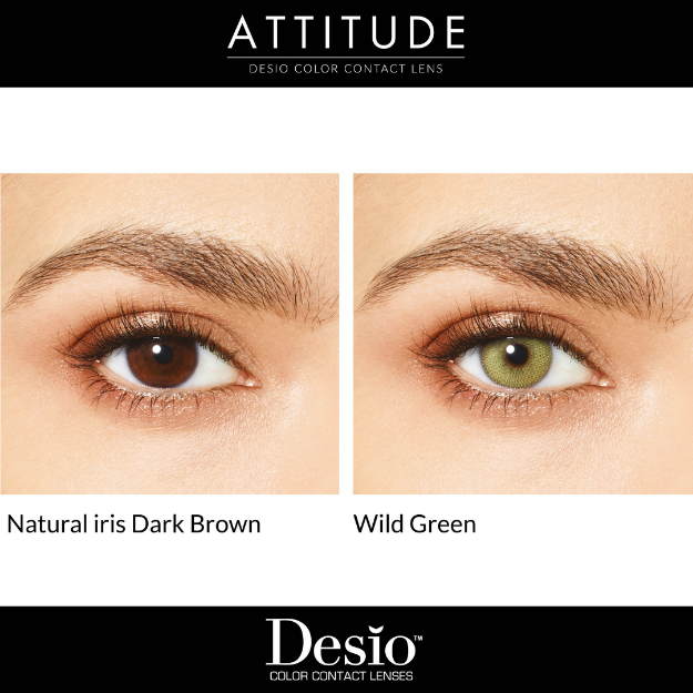 Desio™ Dreimonats-Farblinsen, 2-farbig | Romantic Blue Farblinsen grün