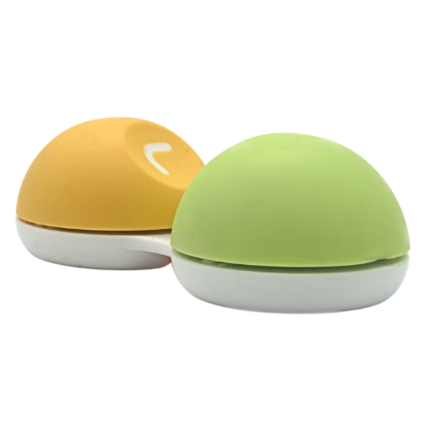 Kontaktlinsenbehälter - Soft Grip diverse Farben bunt Aufbewahrung Reinigung Kontaktlinsen