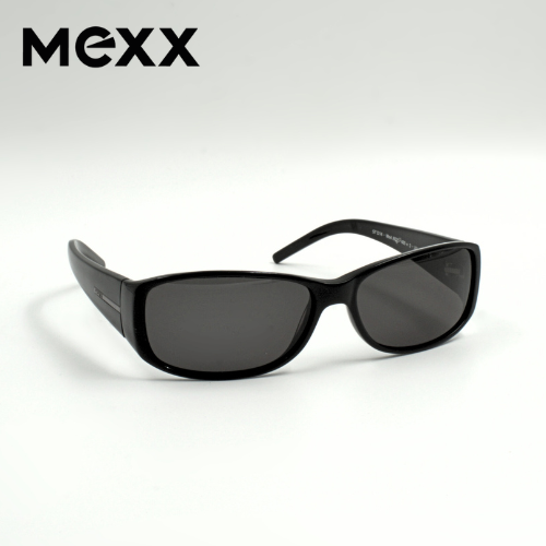 Sonnenbrille - mexx® 6025 400 mexx® Sonnenbrille rechteckig, schwarz unisex zeitlos, Frontansicht