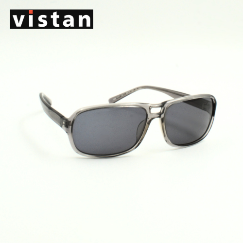 Sonnenbrille Vistan, karreeförmig, grau, Seitenansicht rechts