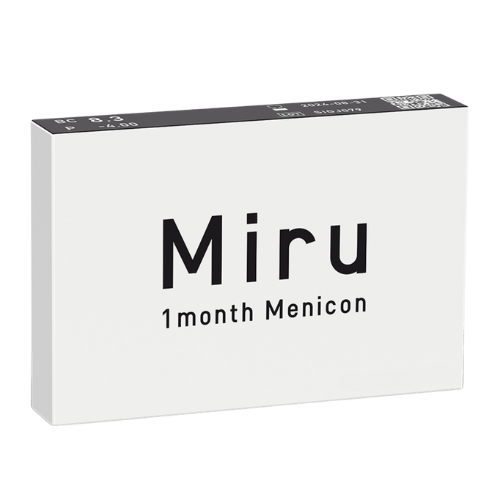 Verpackung MIRU Monatslinsen, sphärisch