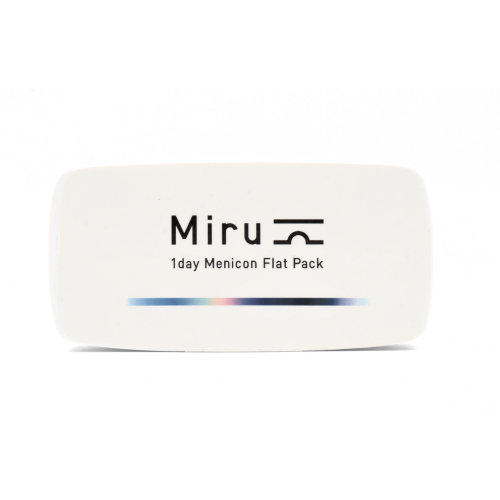 MIRU Flatpack Tageslinsen, multifocal Verpackung MIRU Flatpack Tageslinsen, multifocal
