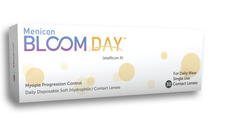 Verpackung Menicon Bloom Day™, sphärisch