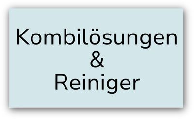 Kategorie: Kombilösungen & Reiniger