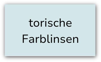 Kategorie: torische Farblinsen
