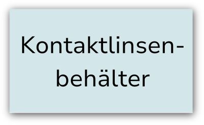 Kategorie: Kontaktlinsenbehälter