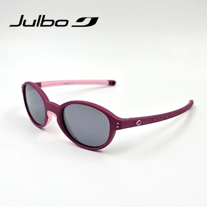 Kindersonnenbrille - Julbo Frisbee Julbo Kindersonnenbrille, beerenrot, rosa, Seitenansicht rechts