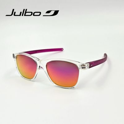 Julbo Kindersonnenbrille, transparent, beerenrot, Seitenansicht rechts