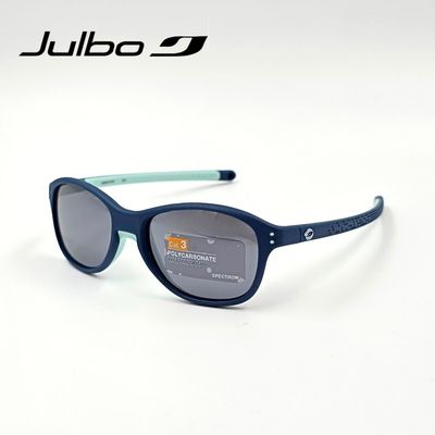 Julbo Kindersonnenbrille, dunkelblau, mintfarben, Seitenansicht rechts