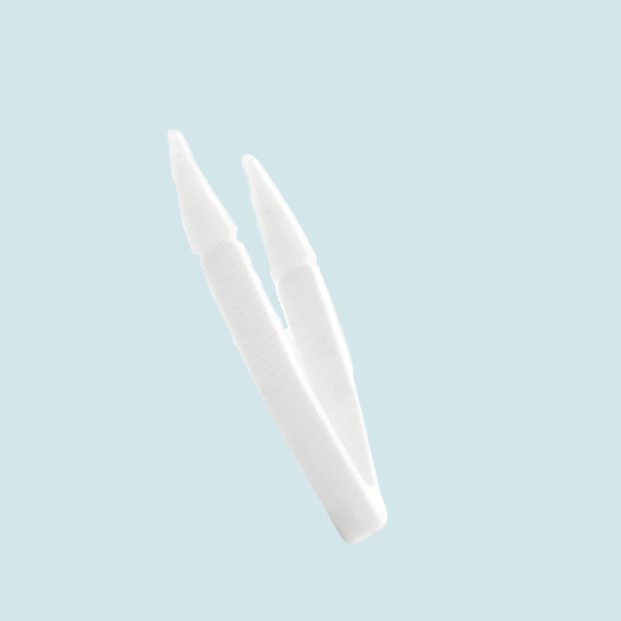 Kontaktlinsenpinzette, klein weiß