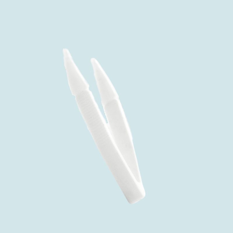 Kontaktlinsenpinzette, klein weiß