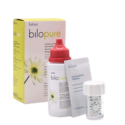 bilosa bilopure Peroxydsystem 60 ml Reisegröße Kontaktlinsen