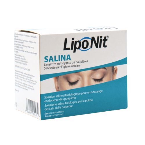 Verpackung Lipo Nit® Salina Lidhygienetücher