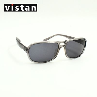Sonnenbrille - Vistan 7271 1 Sonnenbrille Vistan, karreeförmig, grau, Seitenansicht rechts