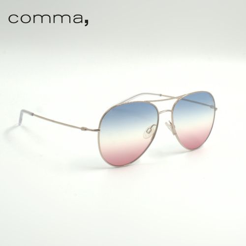 comma Sonnenbrille Pilotenstil, 3-farbig, gold Damen, Seitenansicht rechts