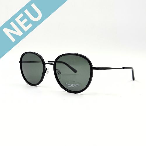Sonnenbrille - Black Round Classic, 7044-103