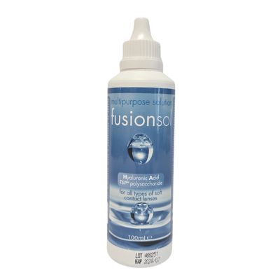 Fusionsol 100ml Pflegemittel für die Reinigung und Pflege von Kontaktlinsen