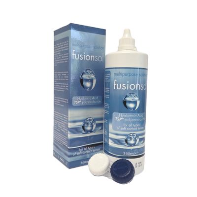 Fusionsol 360ml Pflegemittel für die Reinigung und Pflege von Kontaktlinsen