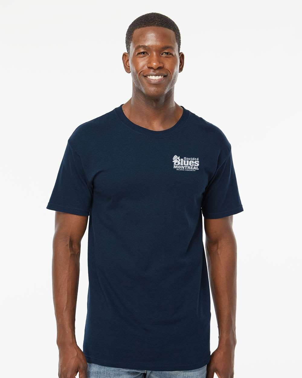 Navy Blues Logo T-Shirt -  2 prints