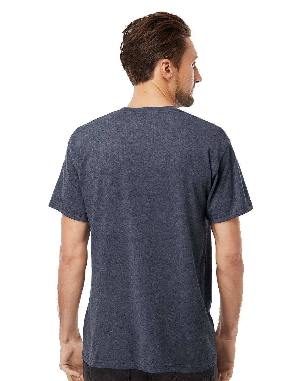 Heather Navy Blues Logo T-Shirt -  1 print