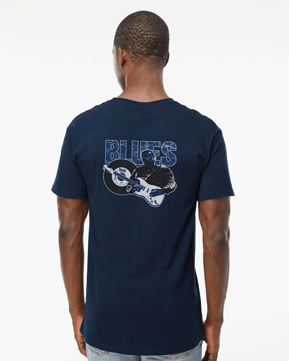 Navy Blues Logo T-Shirt -  2 prints