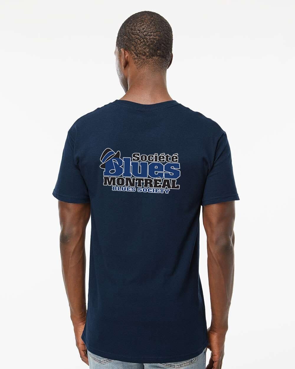 Navy MBS Logo T-Shirt -  2 prints