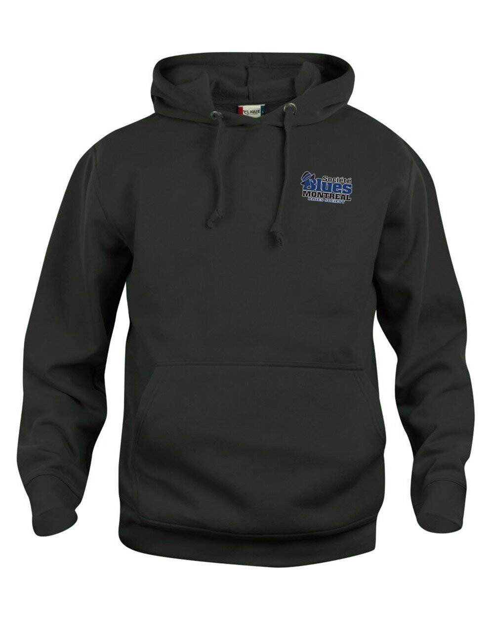 Black ​Unisex Pullover Hoodie Sweatshirt