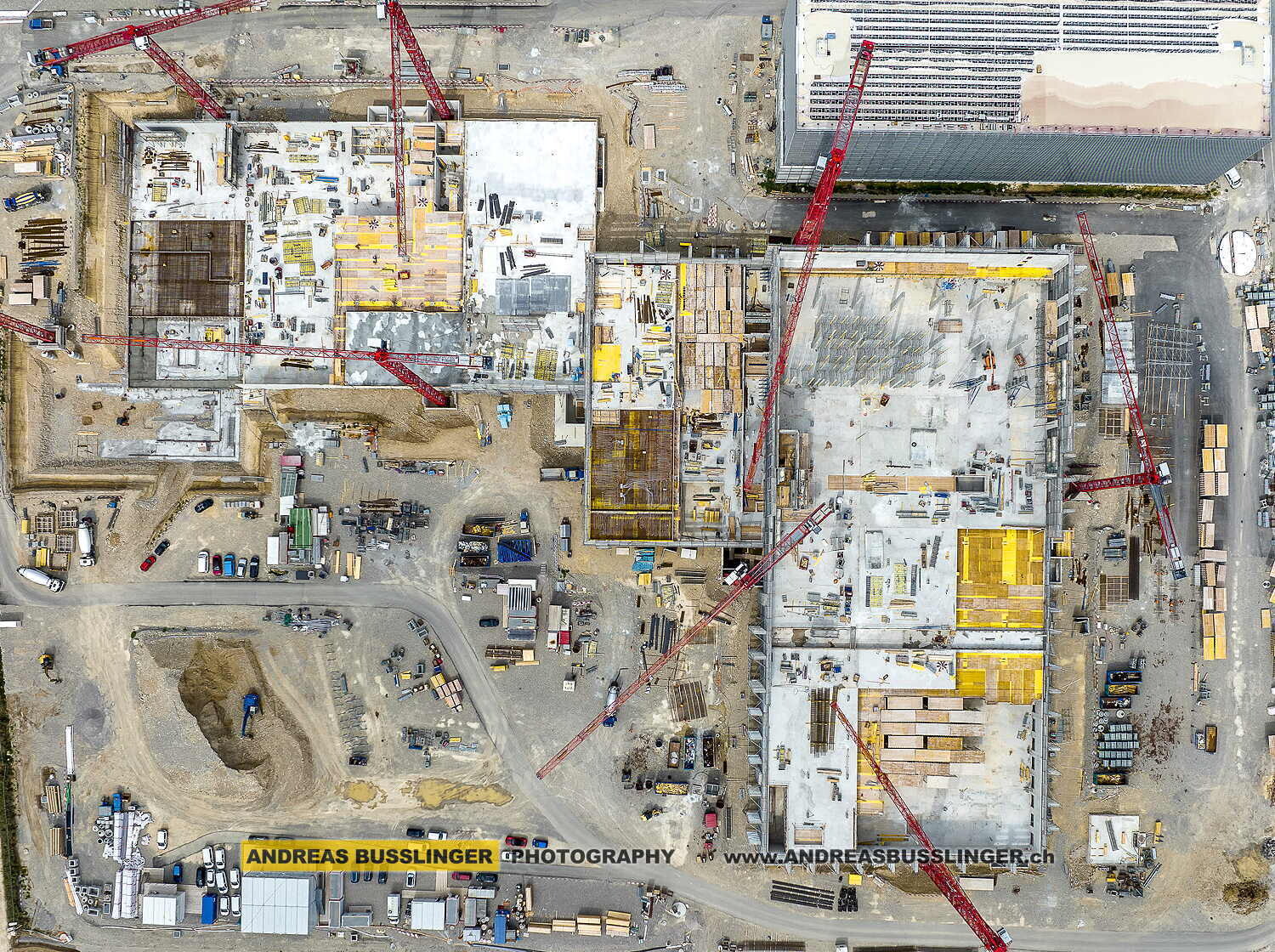 Grossbaustelle bei Oensingen, Kanton Solothurn
