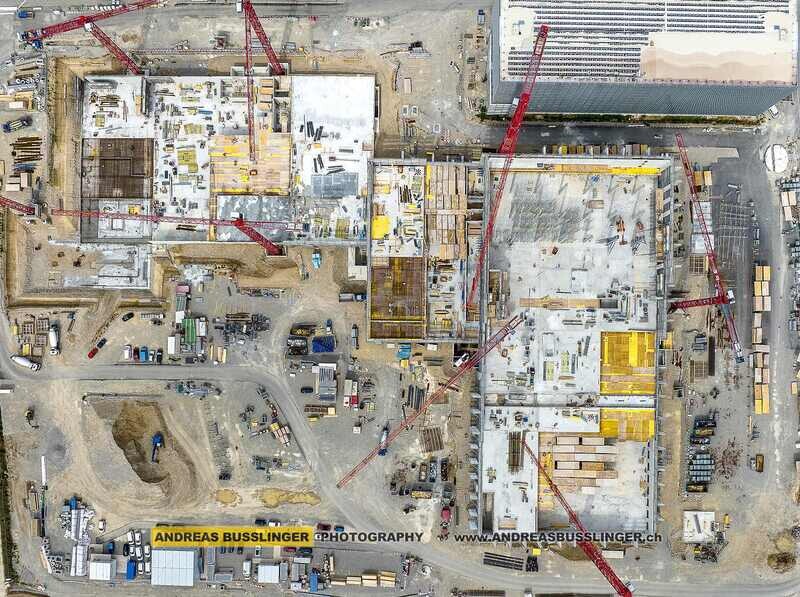 Grossbaustelle bei Oensingen, Kanton Solothurn