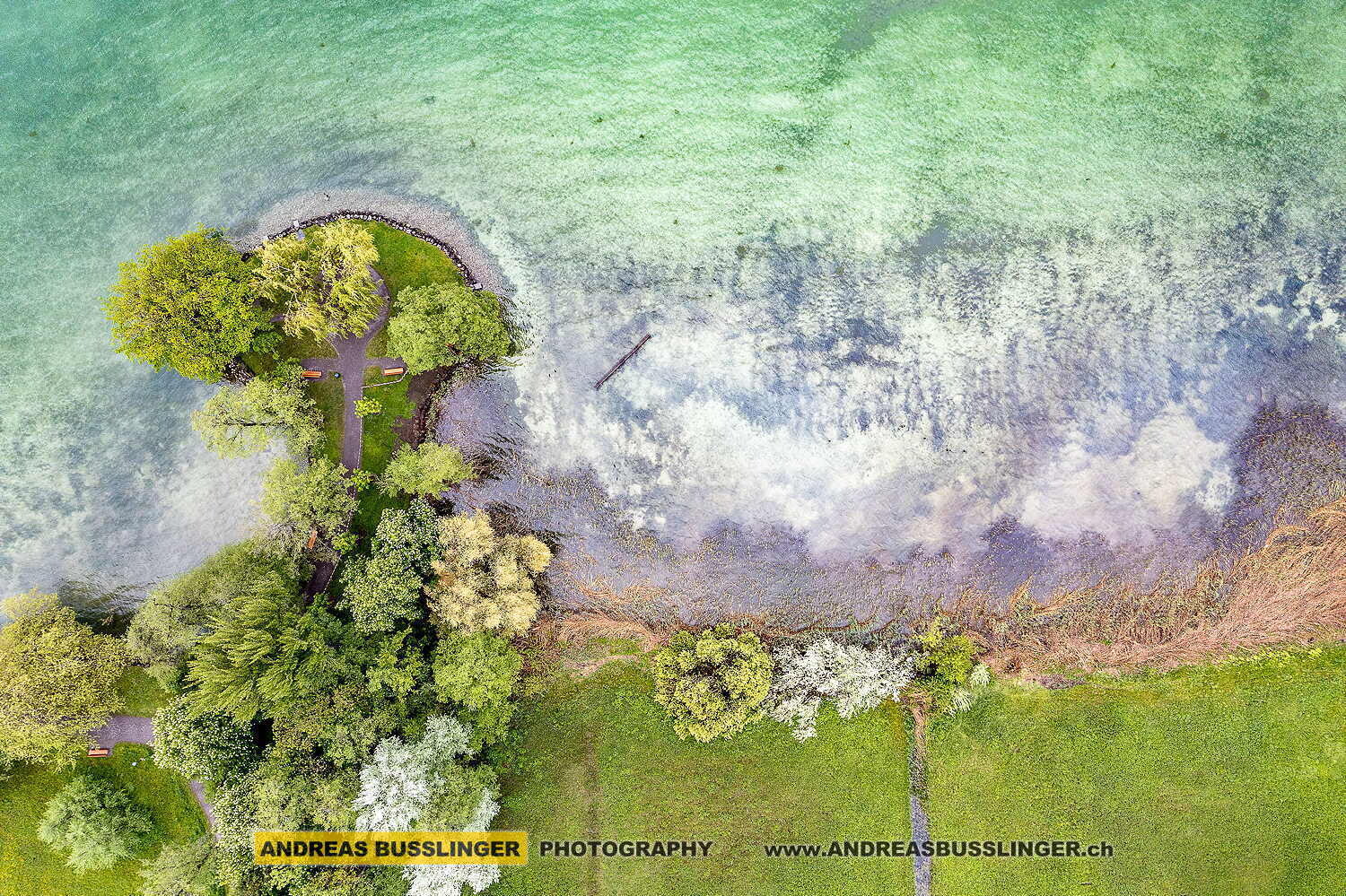 Villettepark am Zugersee, Cham, Kanton Zug