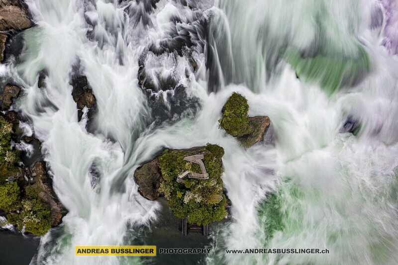 Rheinfall bei Neuhausen, Kantone Schaffhausen und Zürich