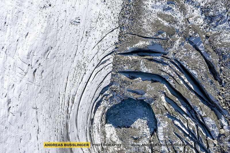Morteratschgletscher, Pontresina, Oberengadin, Kanton Graubünden