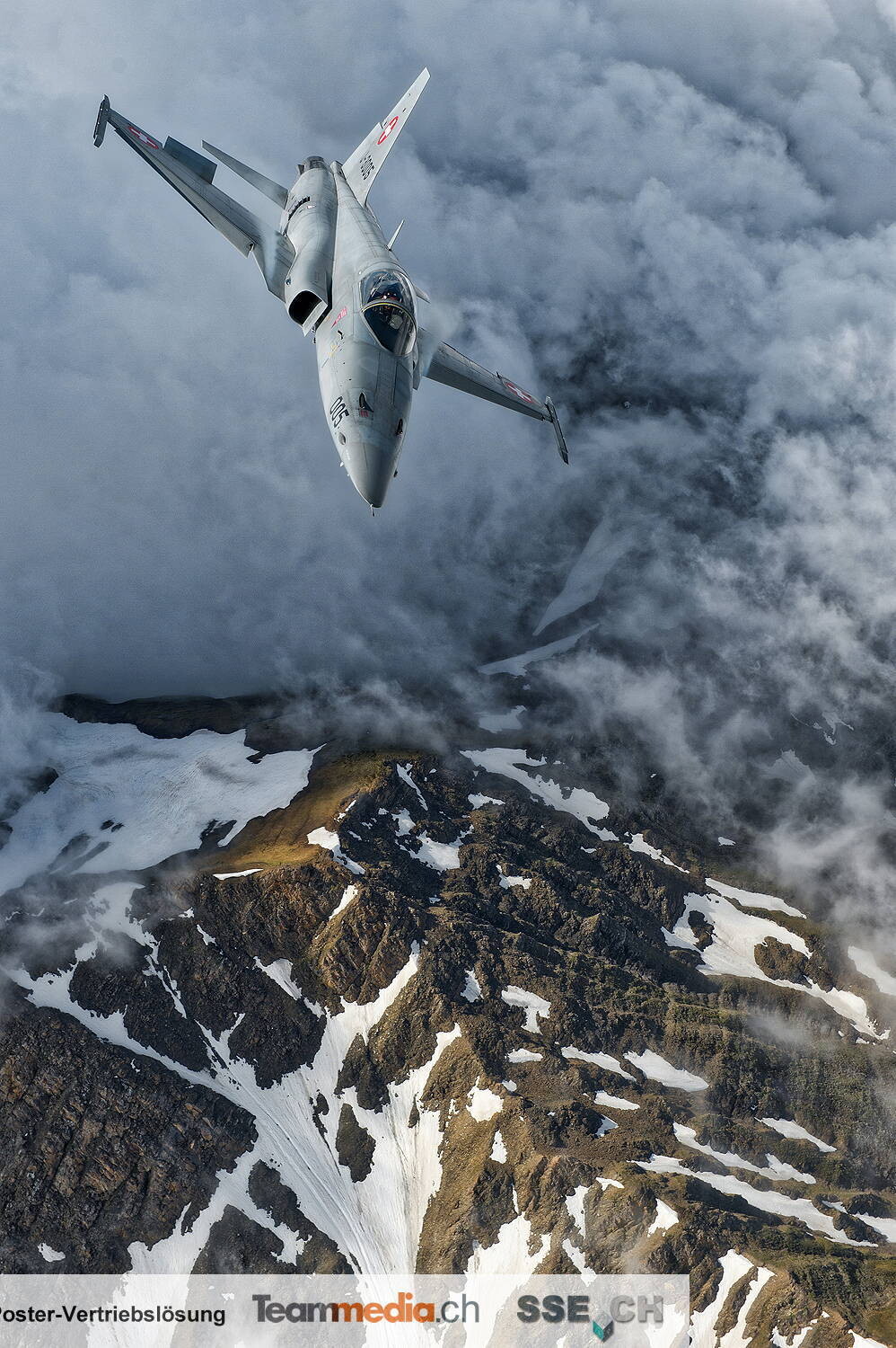 Swiss Tiger Parallel Flight, Tagaufnahme