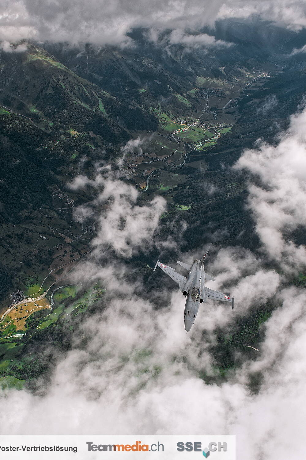 Swiss Tiger Parallel Flight, Tagaufnahme