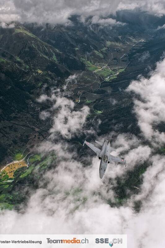 Swiss Tiger Parallel Flight, Tagaufnahme
