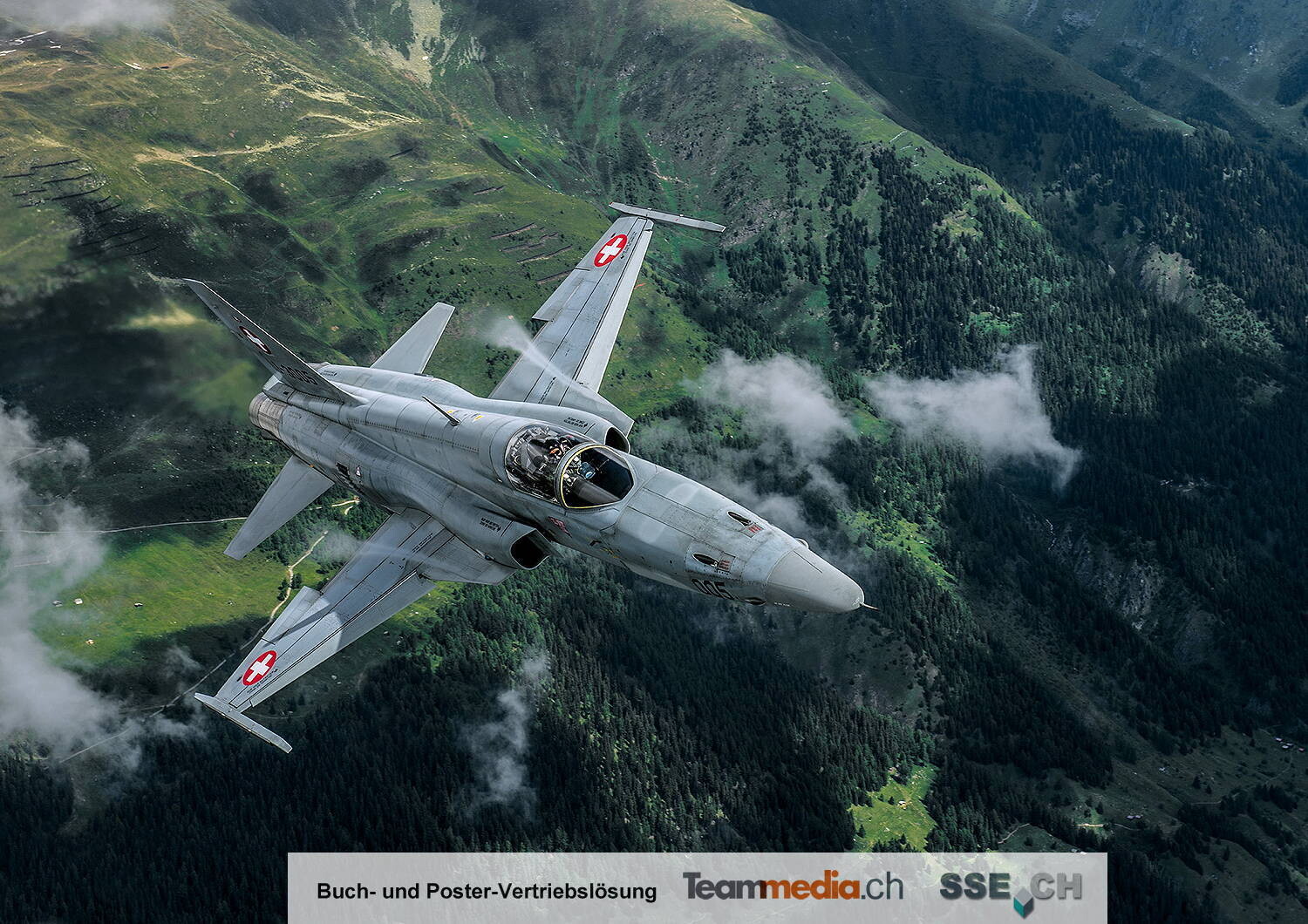 Swiss Tiger Parallel Flight, Tagaufnahme