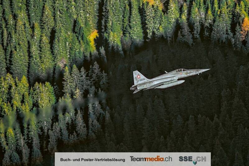 Swiss Tiger Parallel Flight, Tagaufnahme