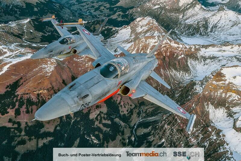 Swiss Tiger Parallel Flight, Tagaufnahme