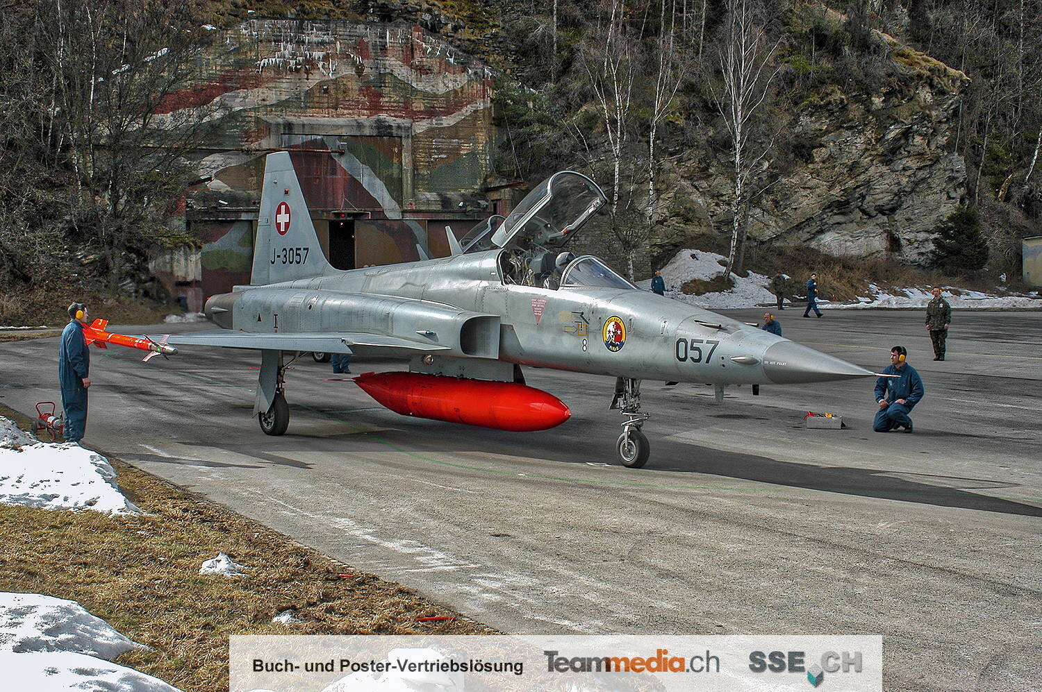 Swiss Tiger Parallel Flight, Tagaufnahme